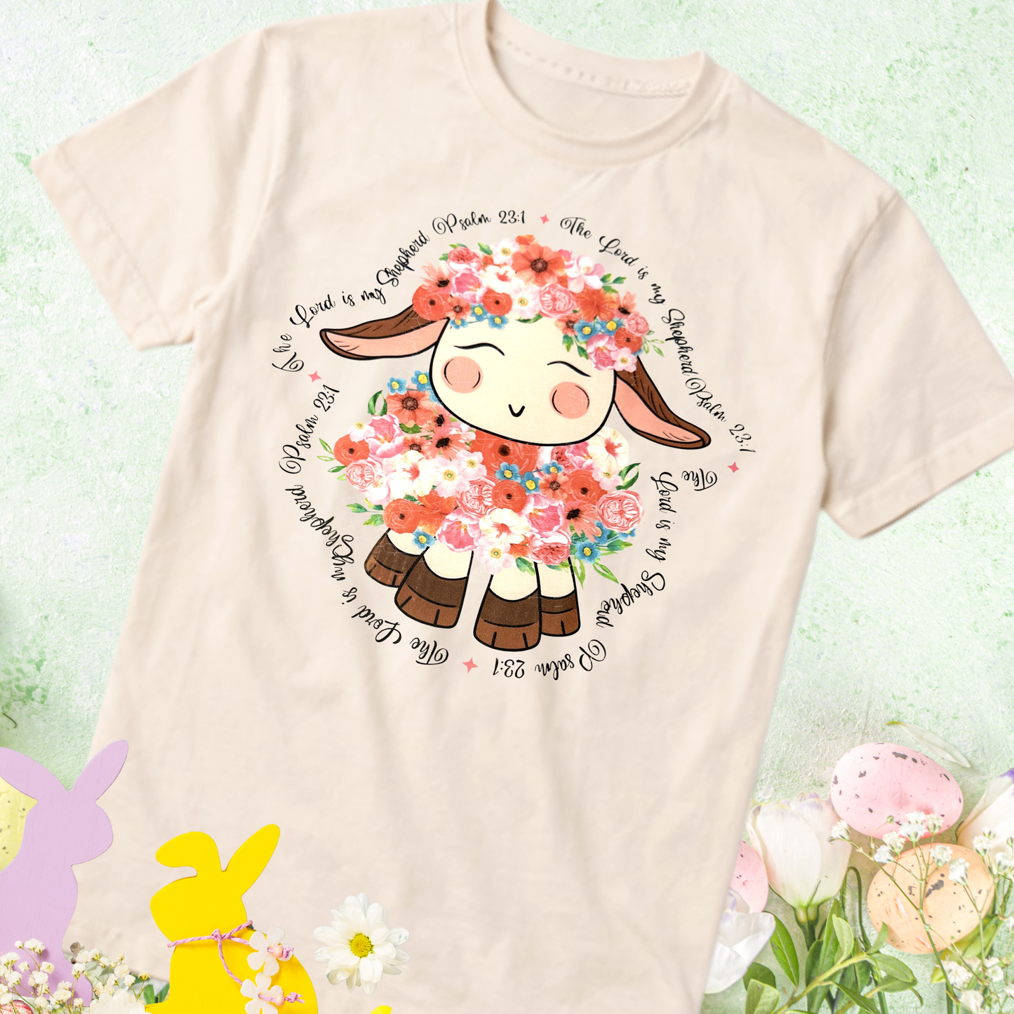 Floral Lamb Easter