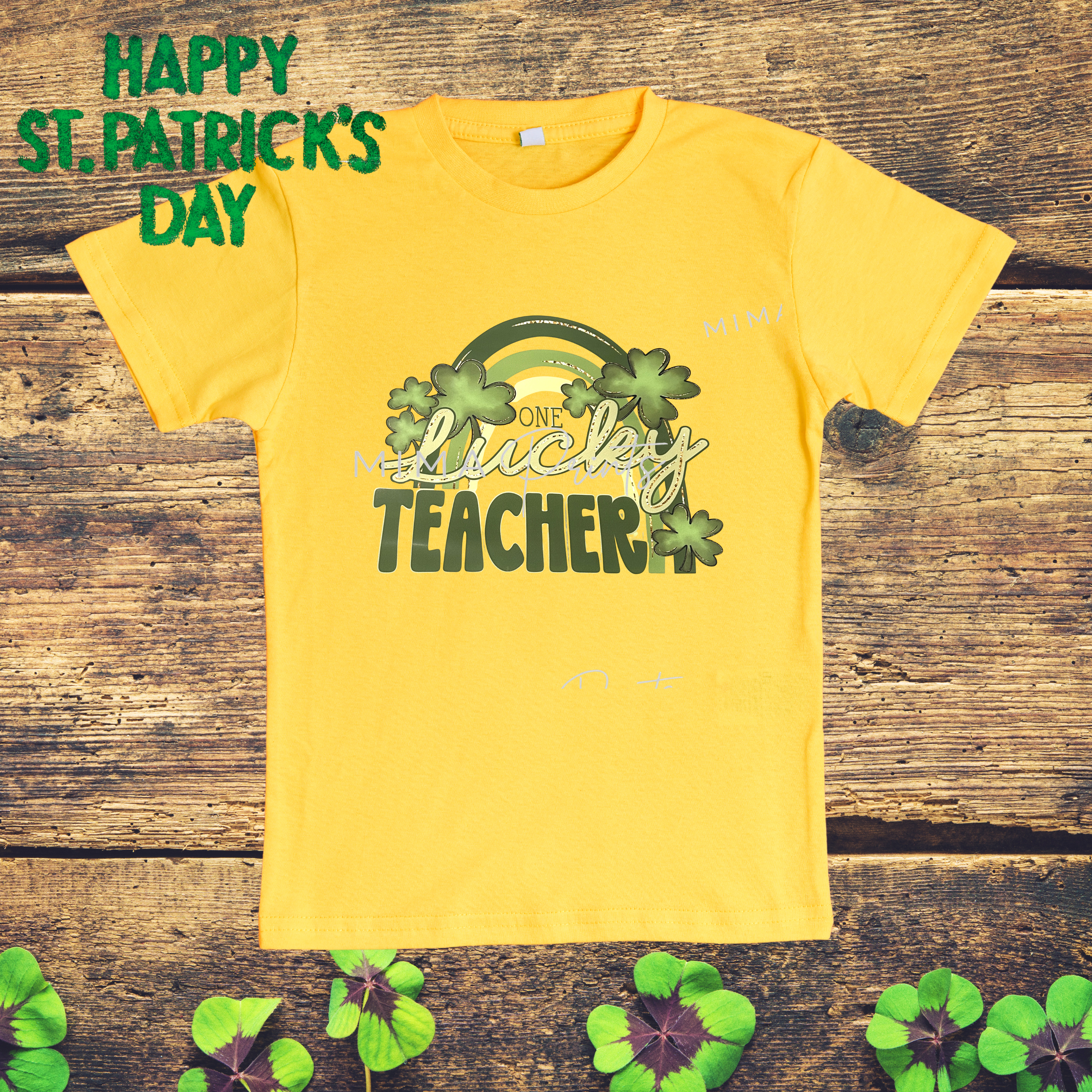 One Lucky Teacher Rainbow