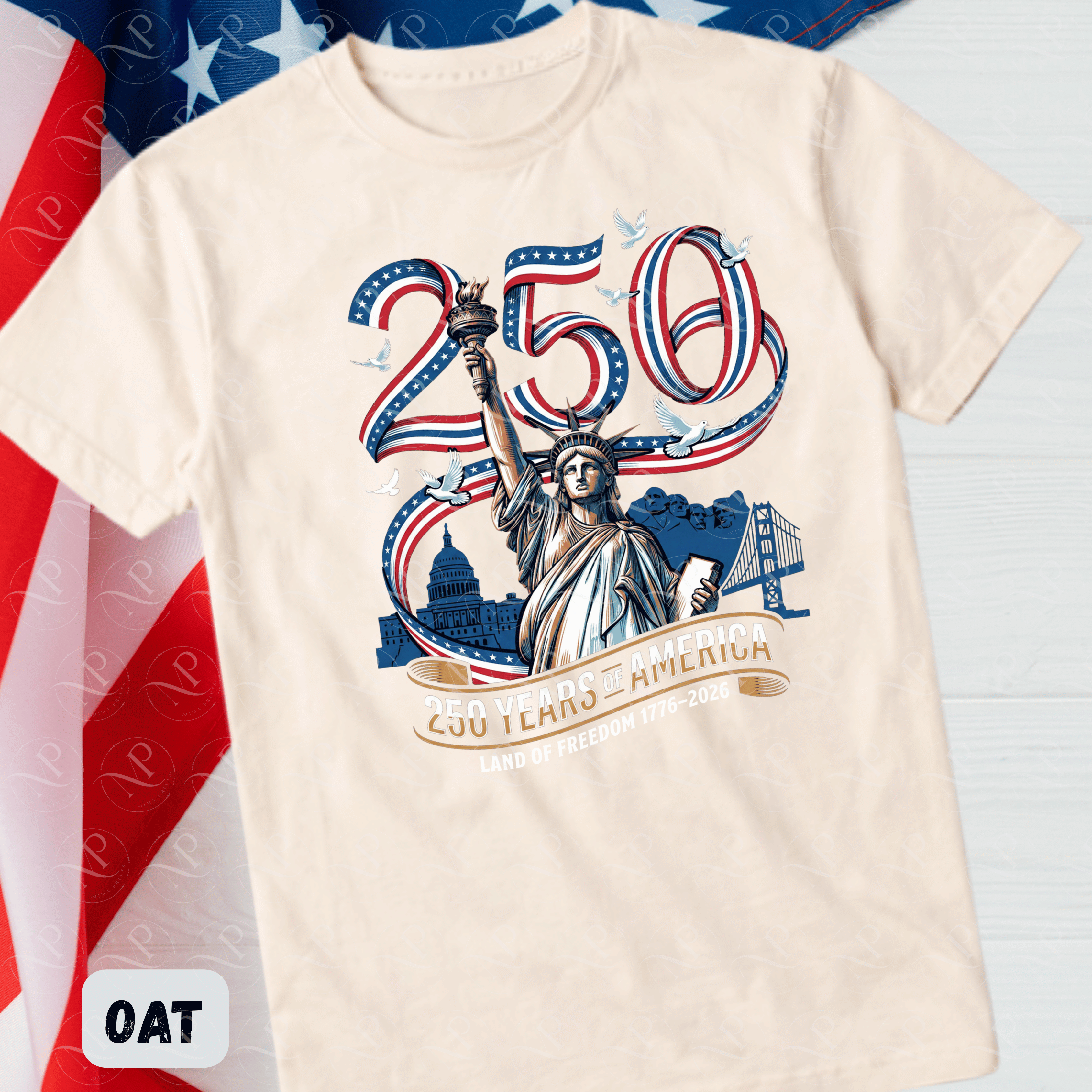 Liberty 250 Years Landmark