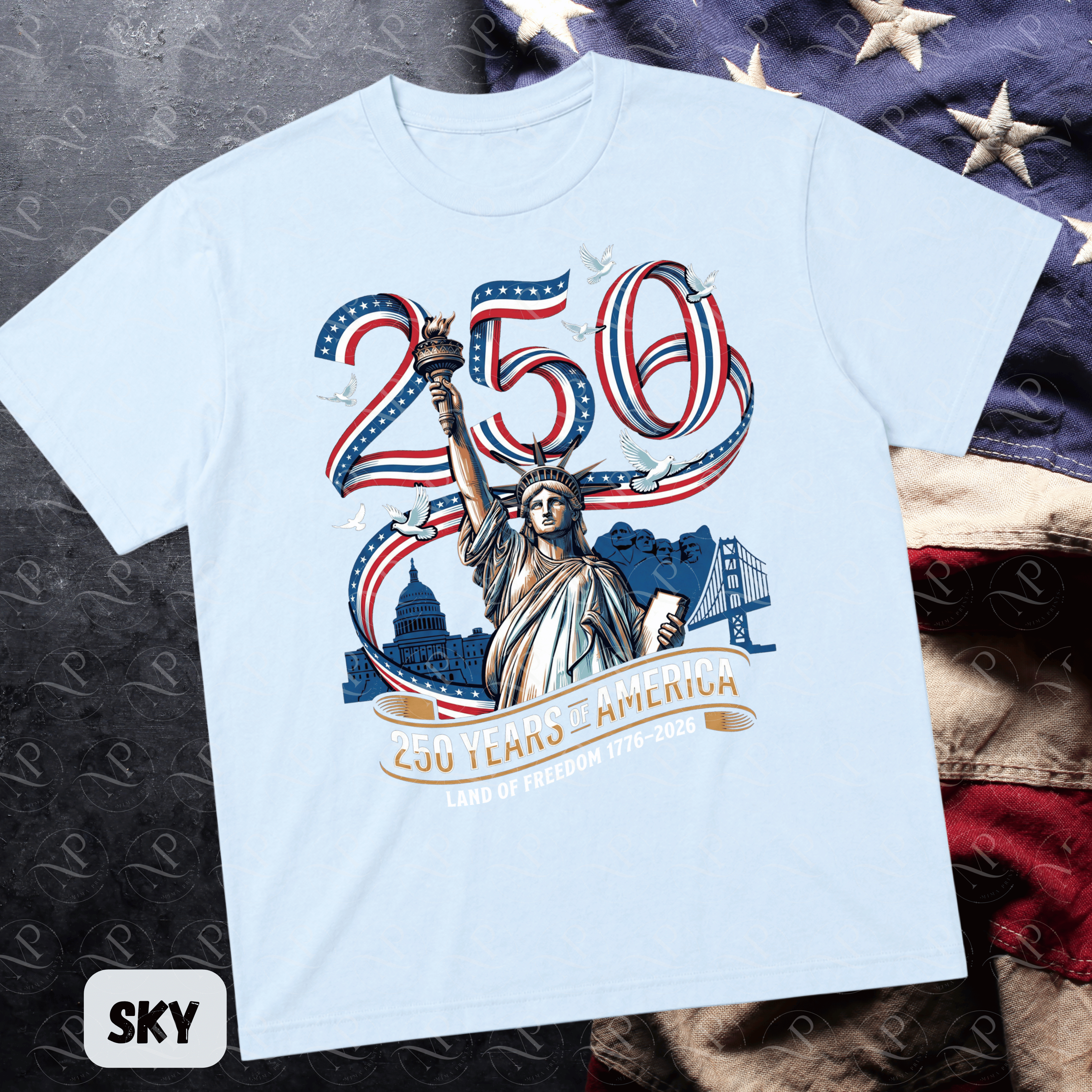 Liberty 250 Years Landmark