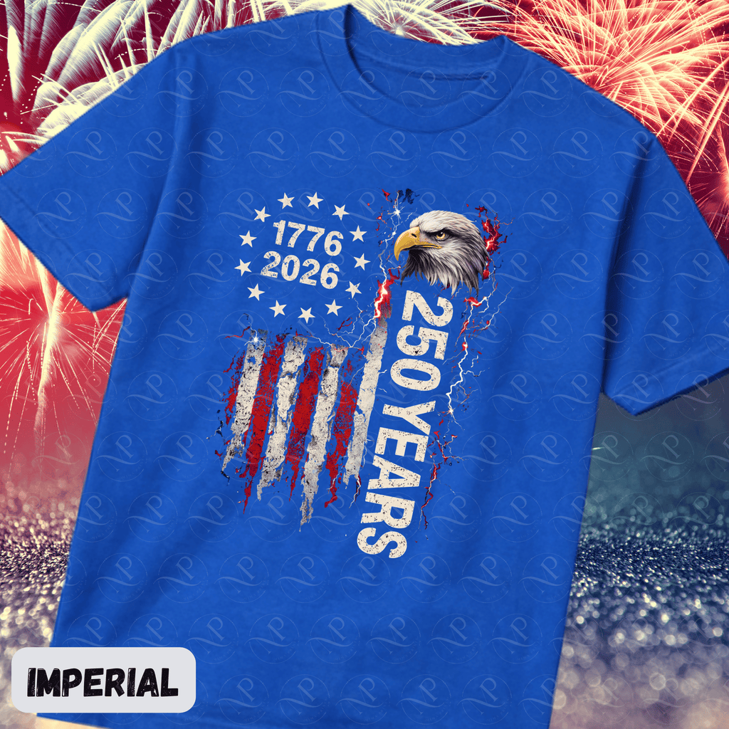 Distressed Eagle 250 Years