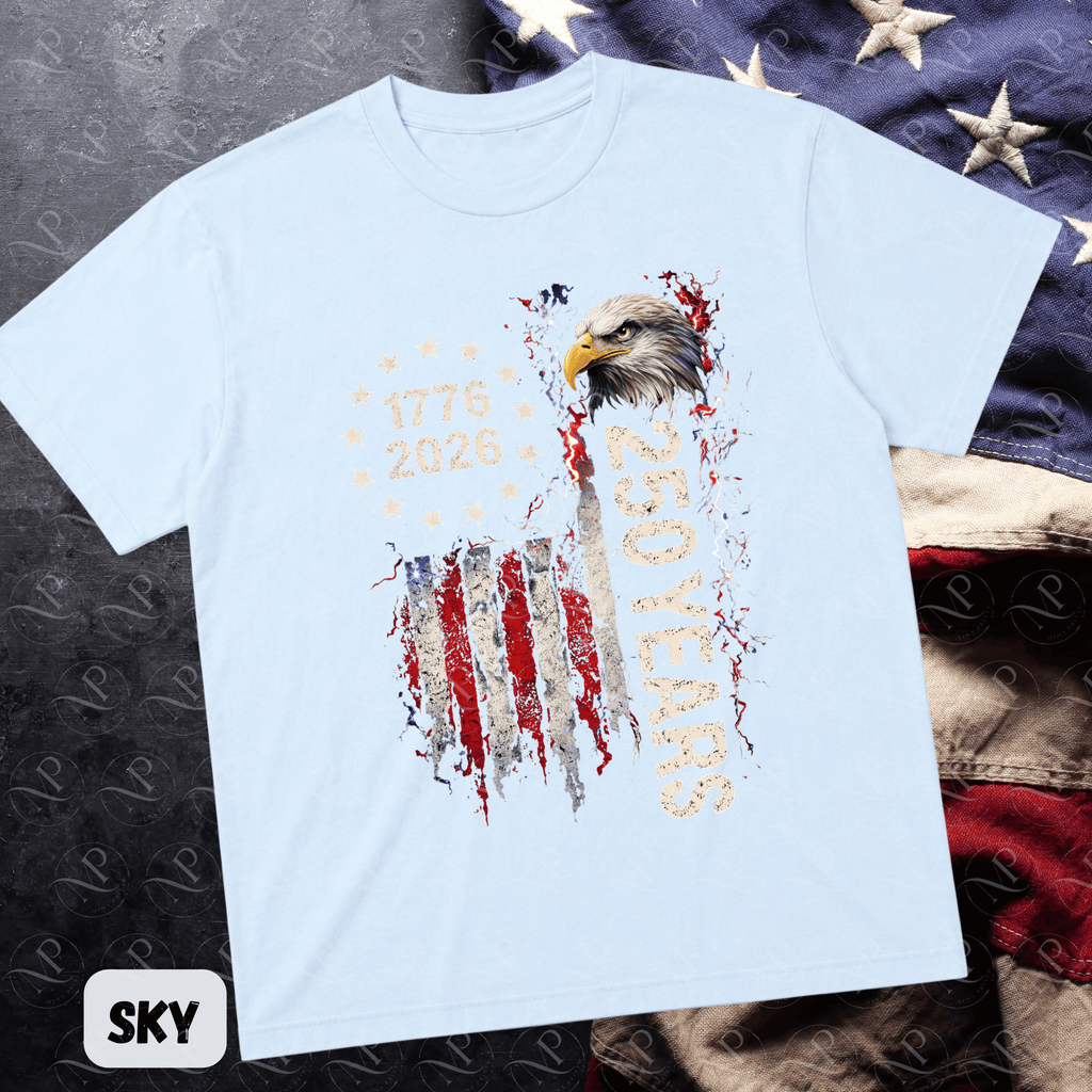 Distressed Eagle 250 Years