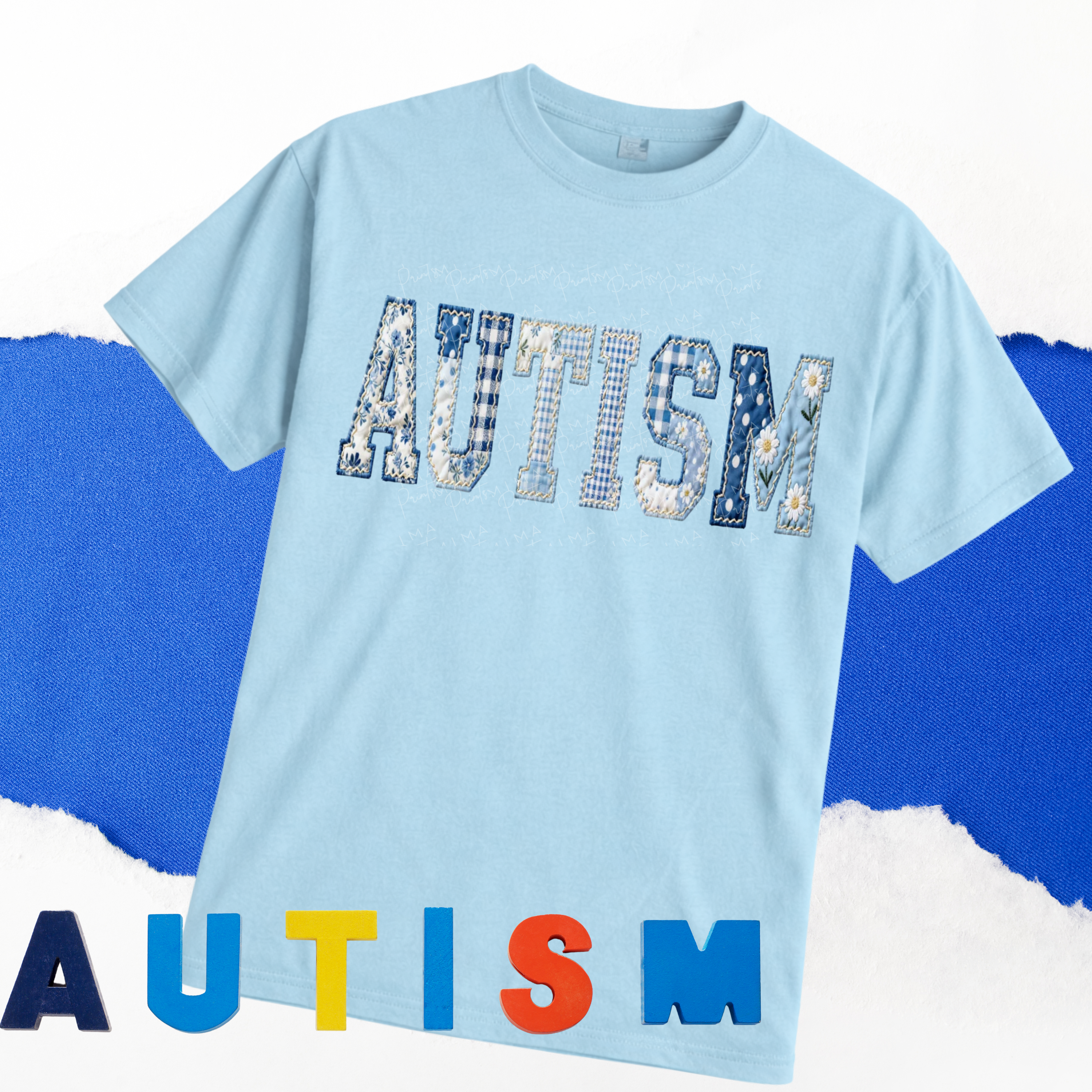 Autism Faux Patches