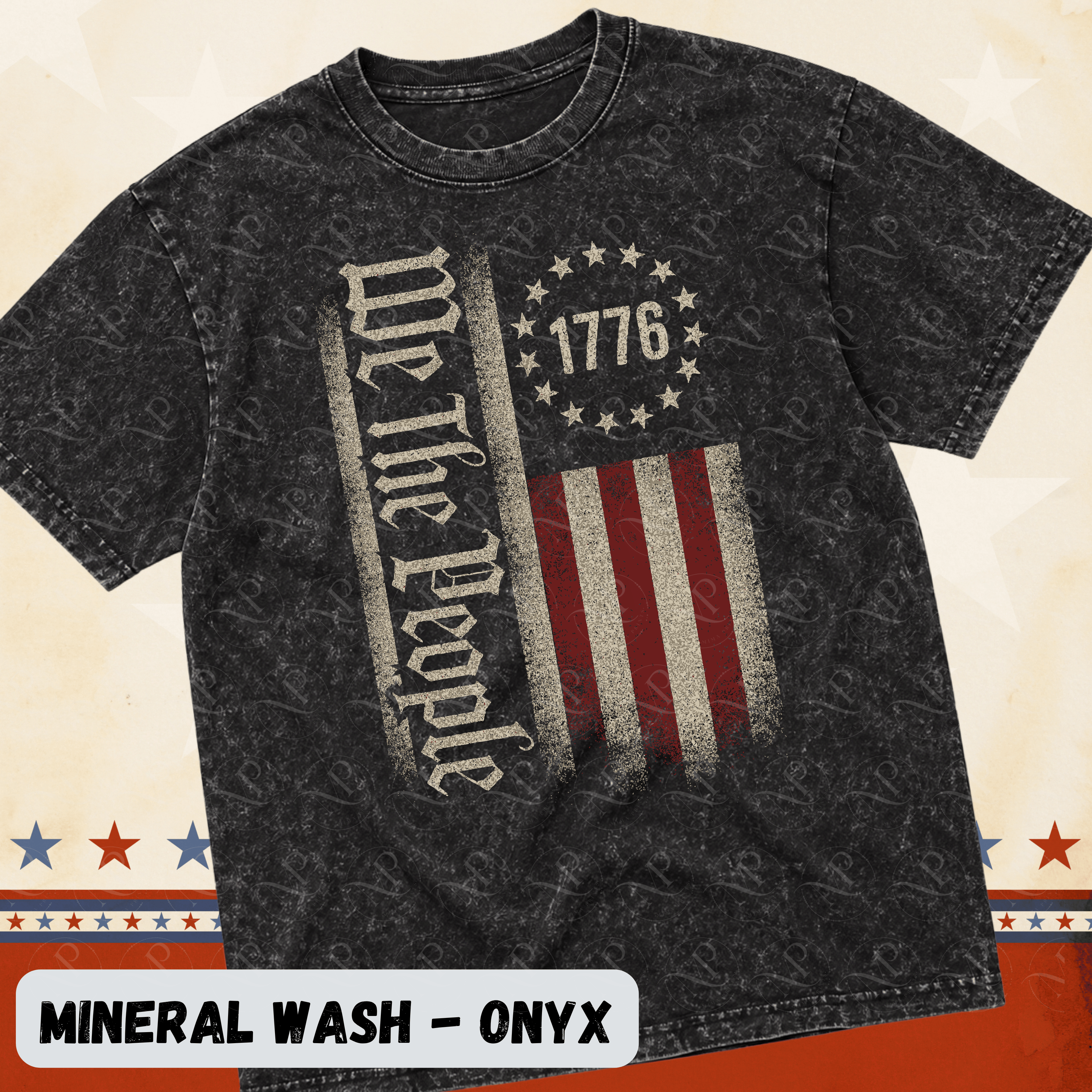 We The People Vintage Flag