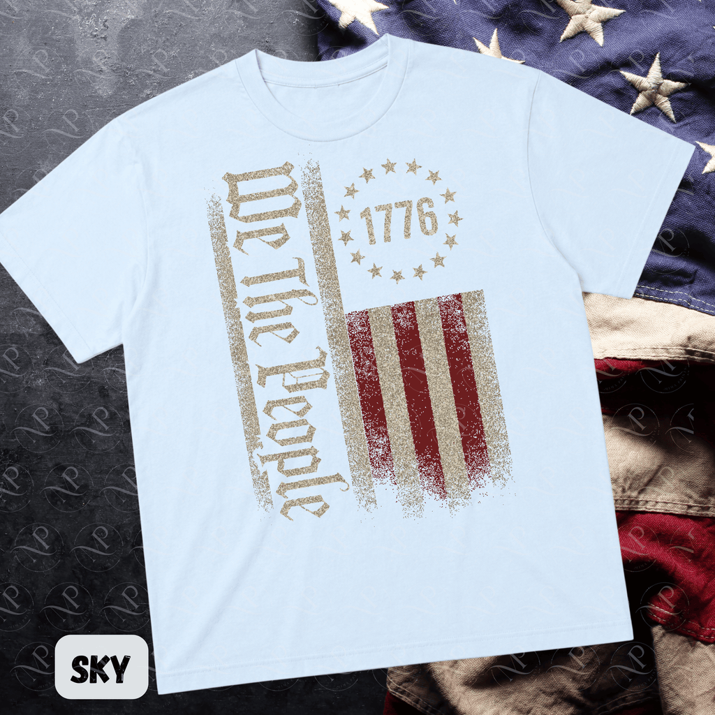 We The People Vintage Flag