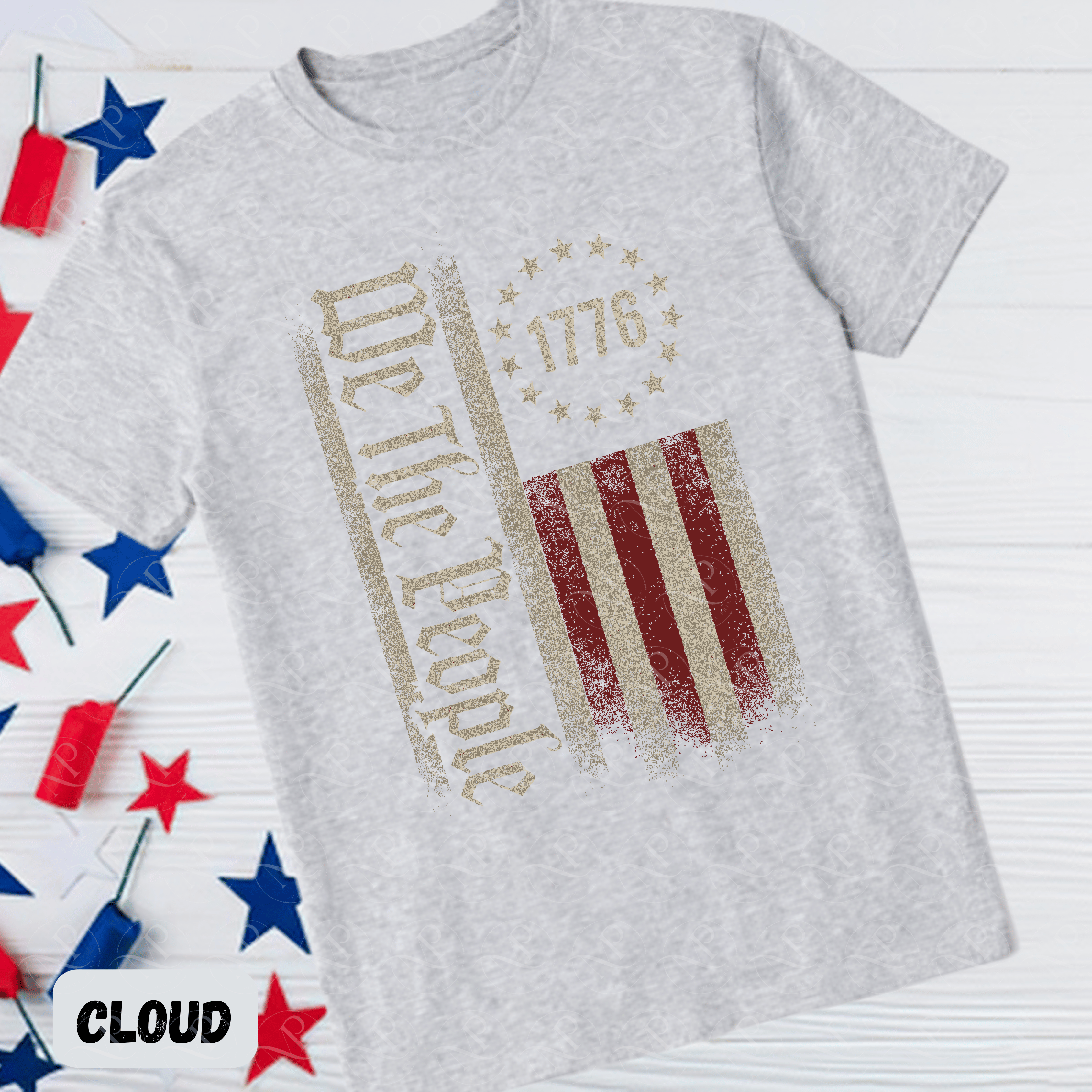 We The People Vintage Flag