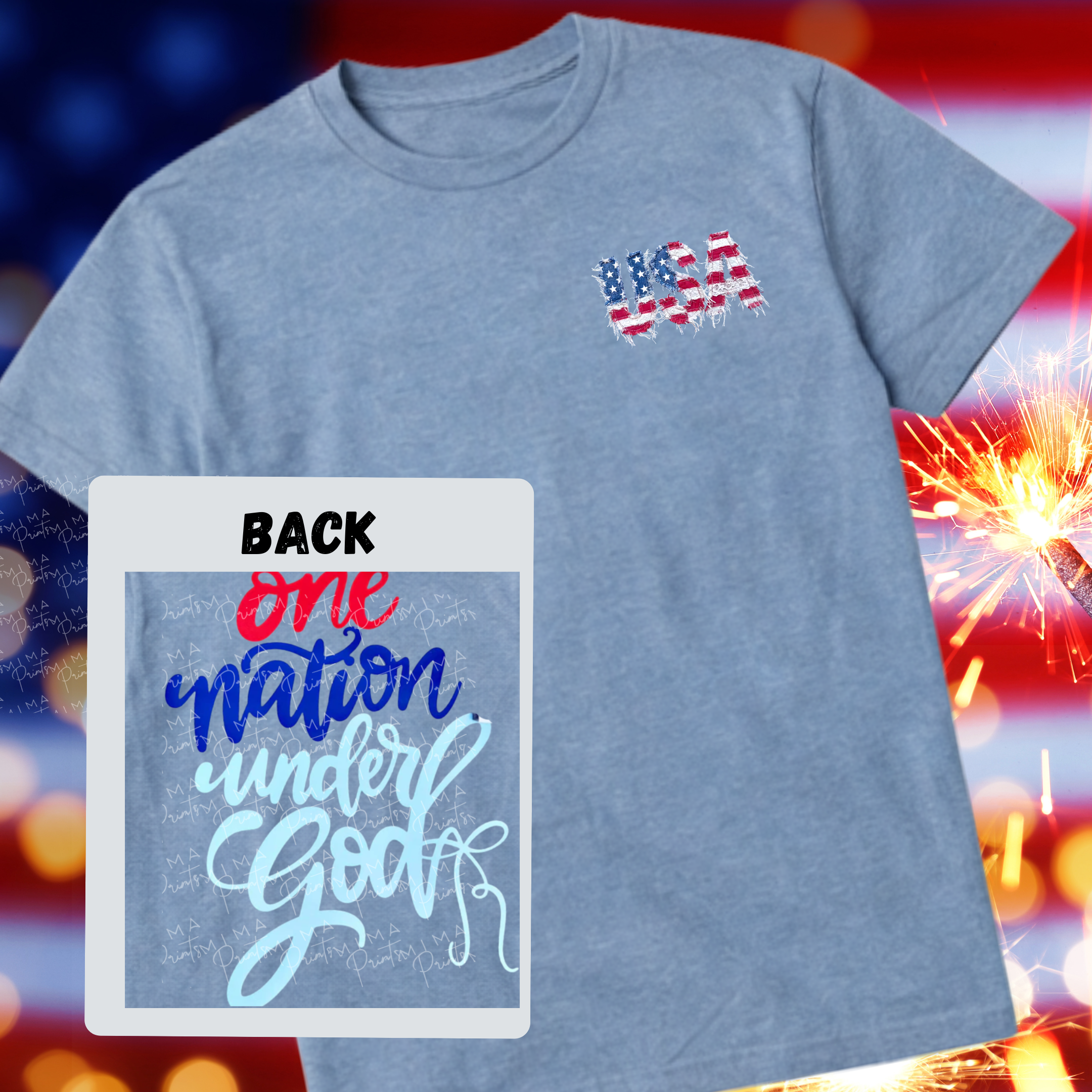 One Nation Front and Back