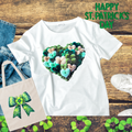 Heart Faux Yarn Green