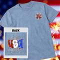 USA Splatter Front and Back