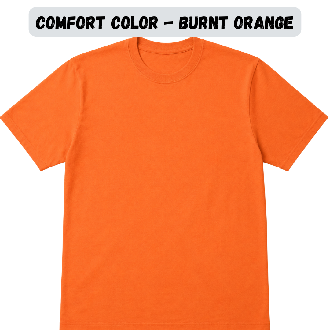 Adult Blank Comfort Colors Short Sleeve Tee — Pink, Red & Warm Colors