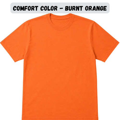Adult Blank Comfort Colors Short Sleeve Tee — Pink, Red & Warm Colors