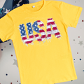 USA Frayed