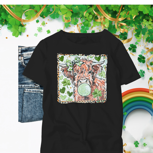 Highland Cow Clovers