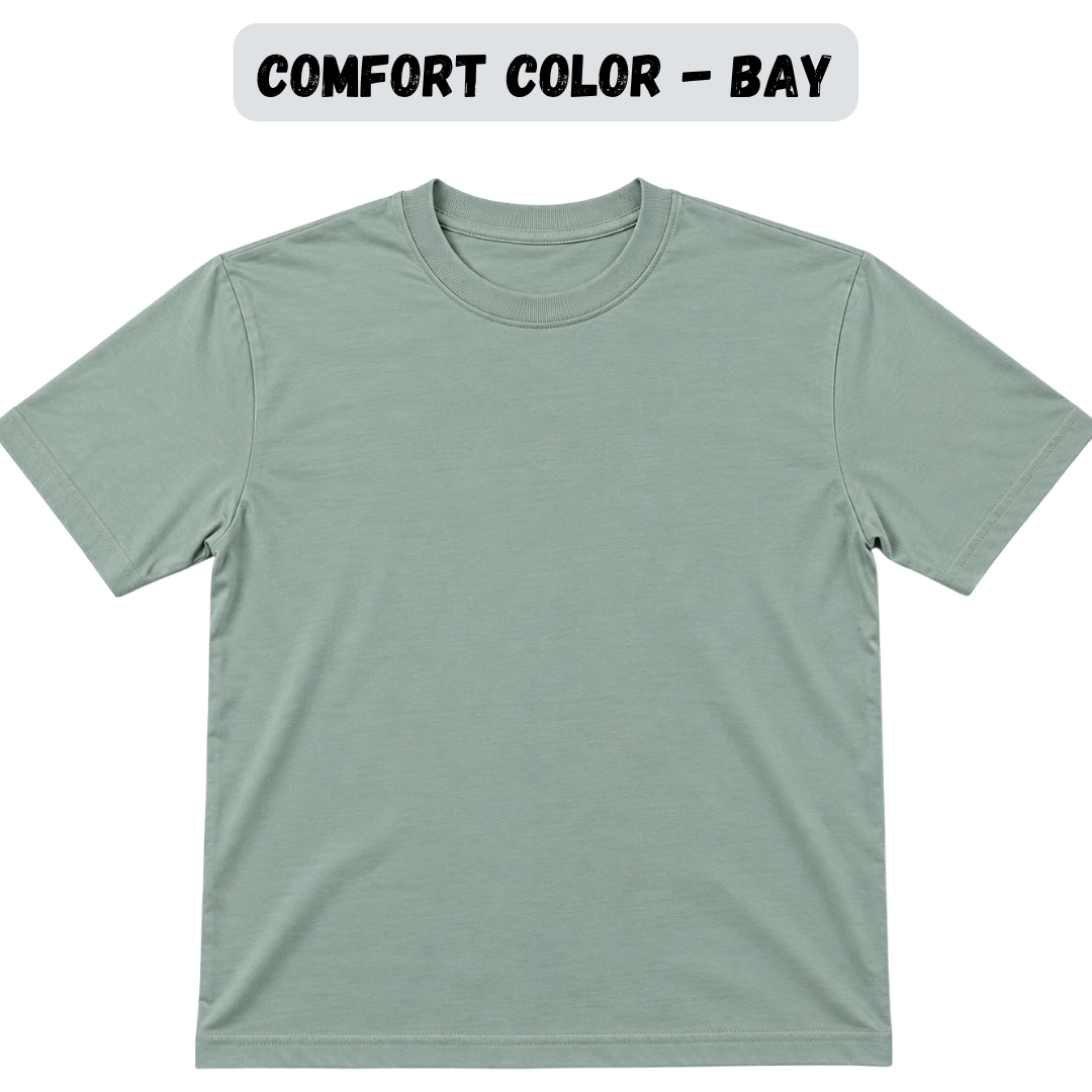 Adult Blank Comfort Colors Short Sleeve Tee — Green & Nature Colors
