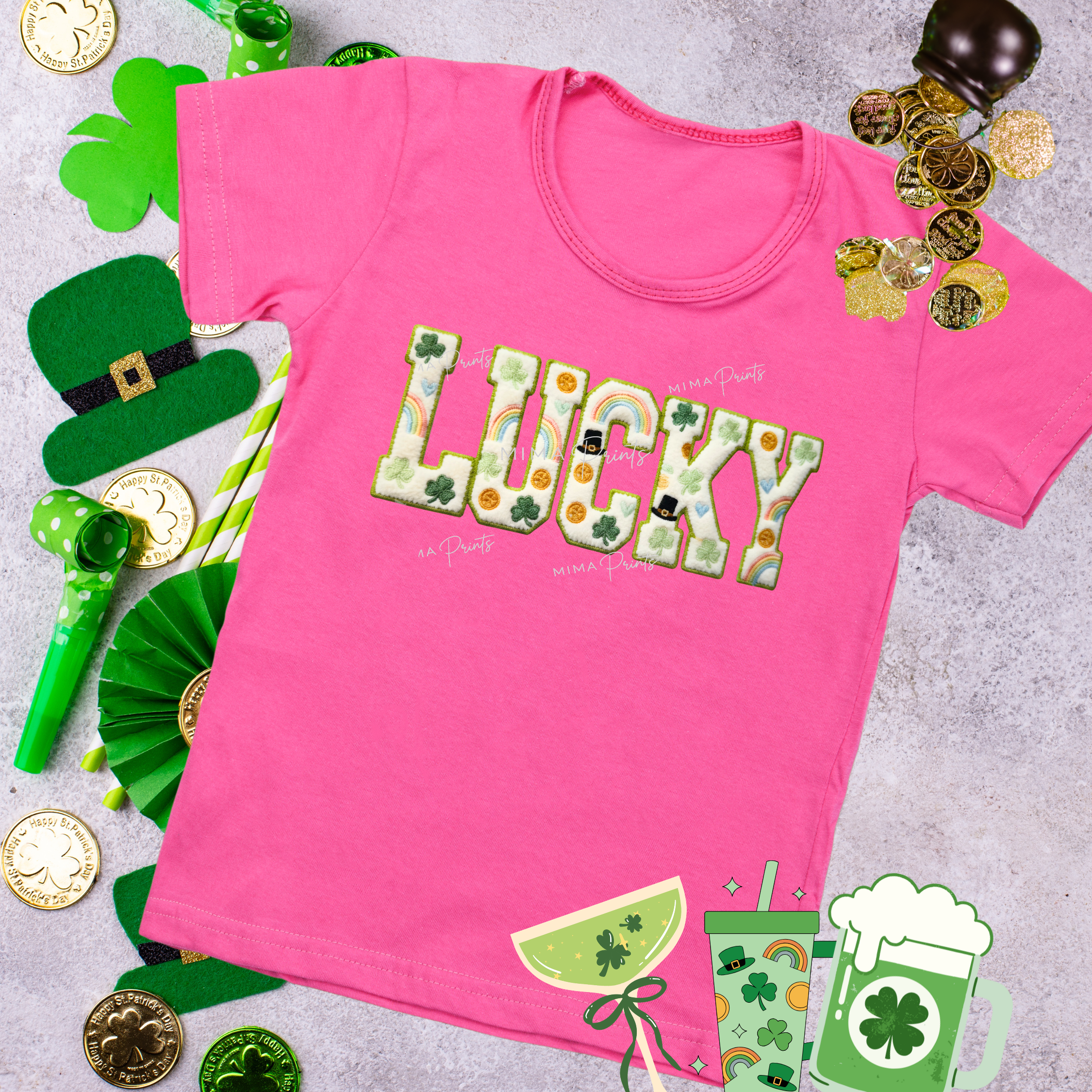 Lucky Faux Patch Light