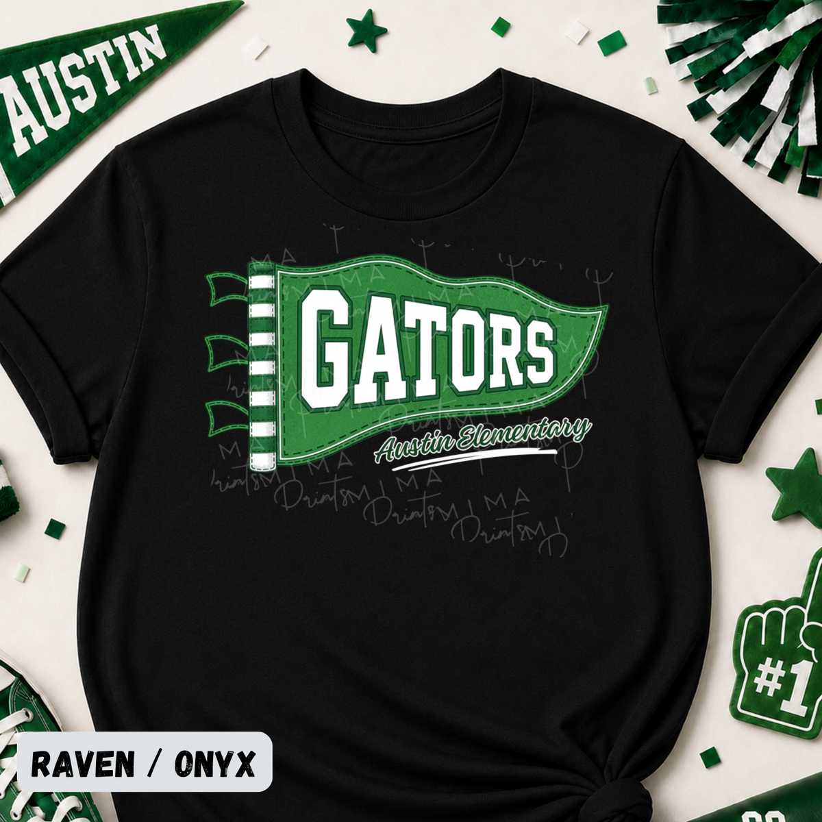 Mascot Pennant Green