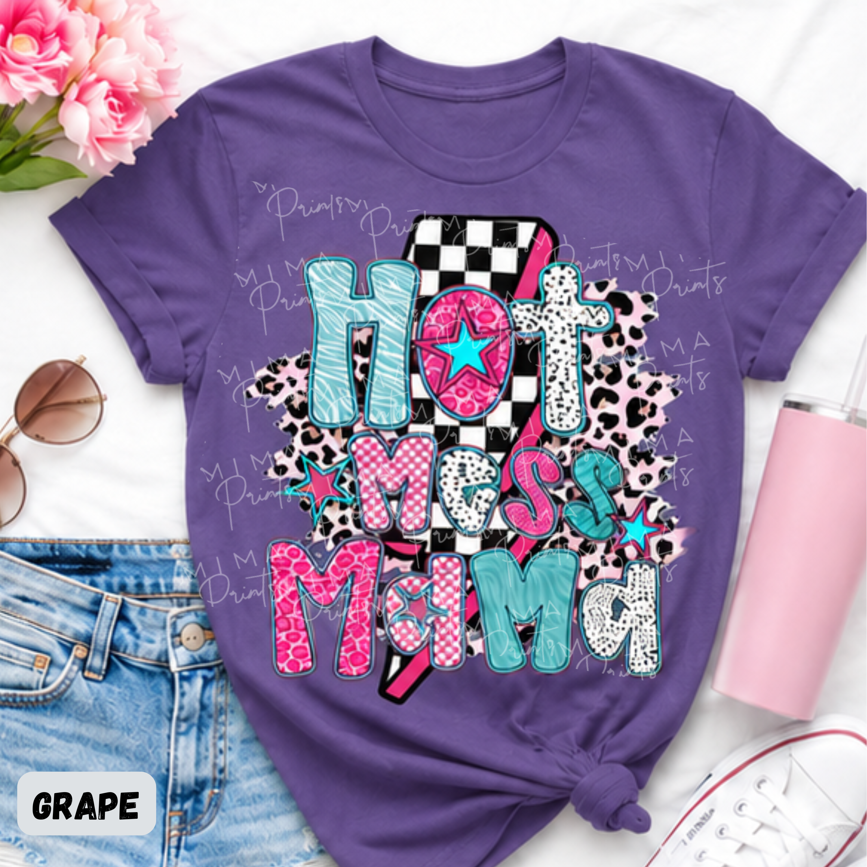 Hot Mess Mama Retro