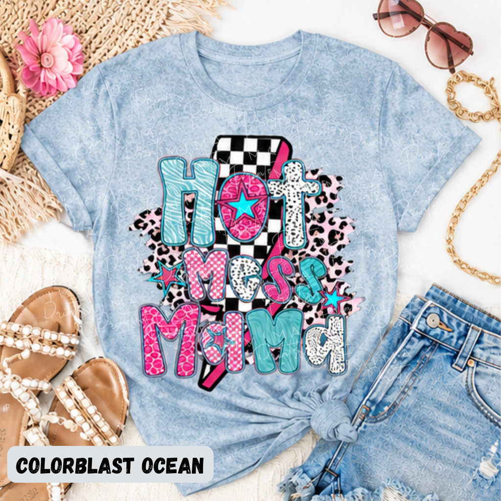 Hot Mess Mama Retro