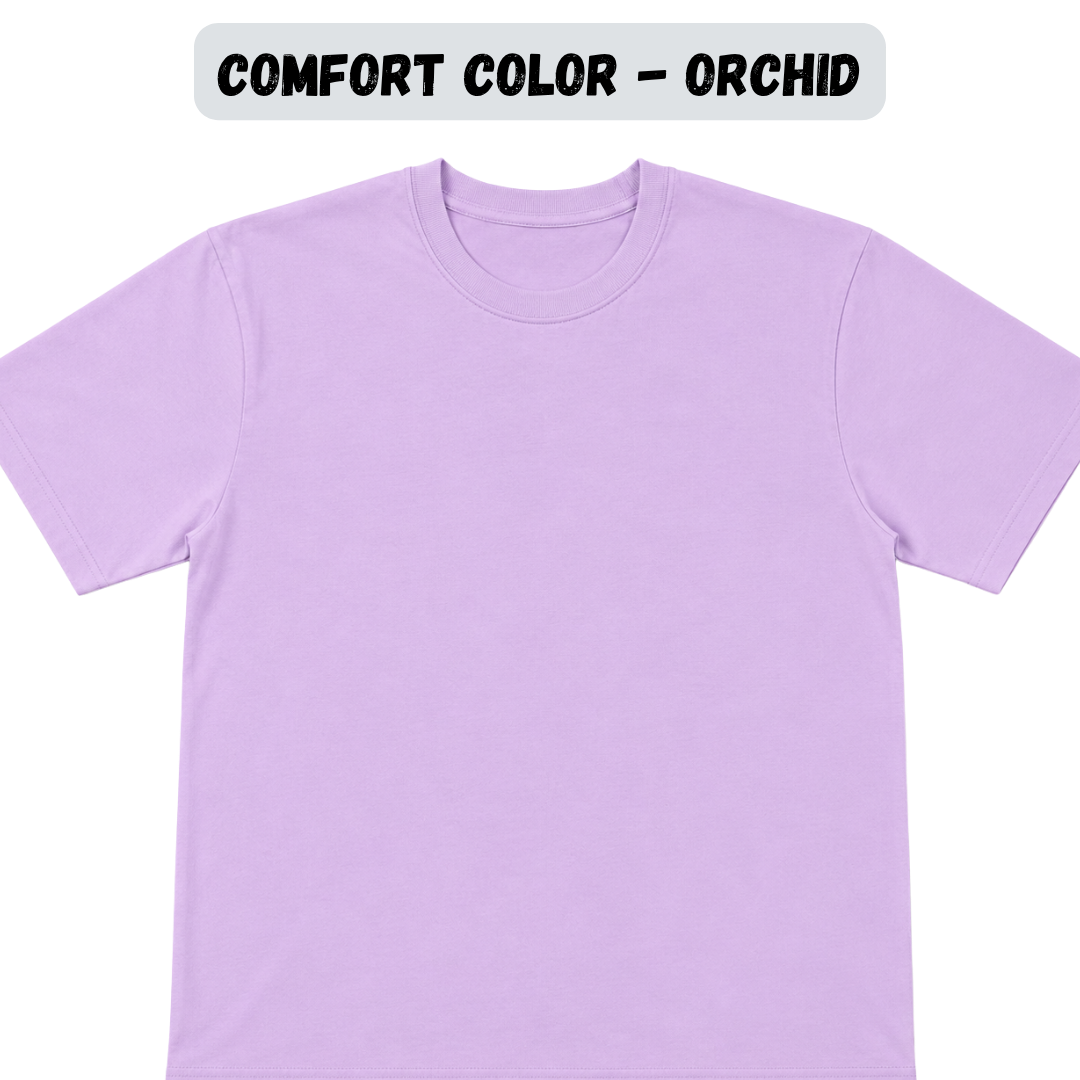 Adult Blank Comfort Colors Short Sleeve Tee — Pink, Red & Warm Colors