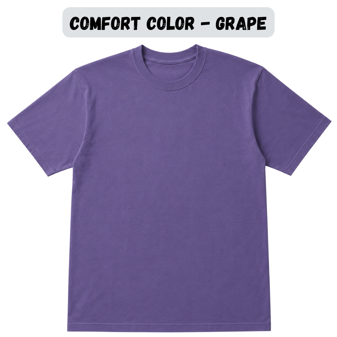 Adult Blank Comfort Colors Short Sleeve Tee — Pink, Red & Warm Colors