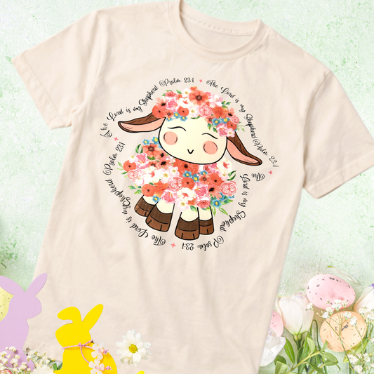 Floral Lamb Easter
