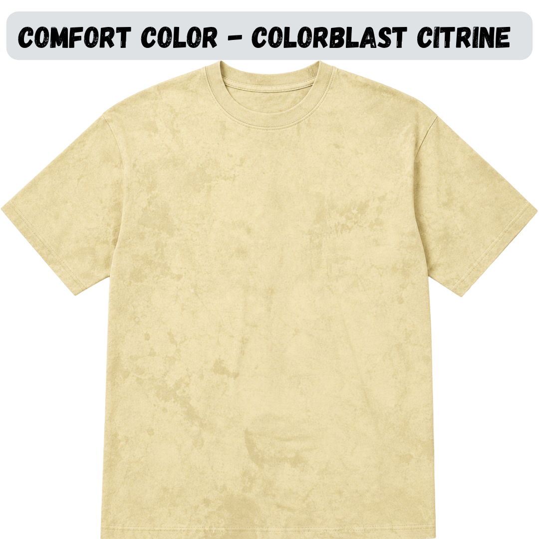 Adult Blank Comfort Colors Short Sleeve Tee — Colorblast