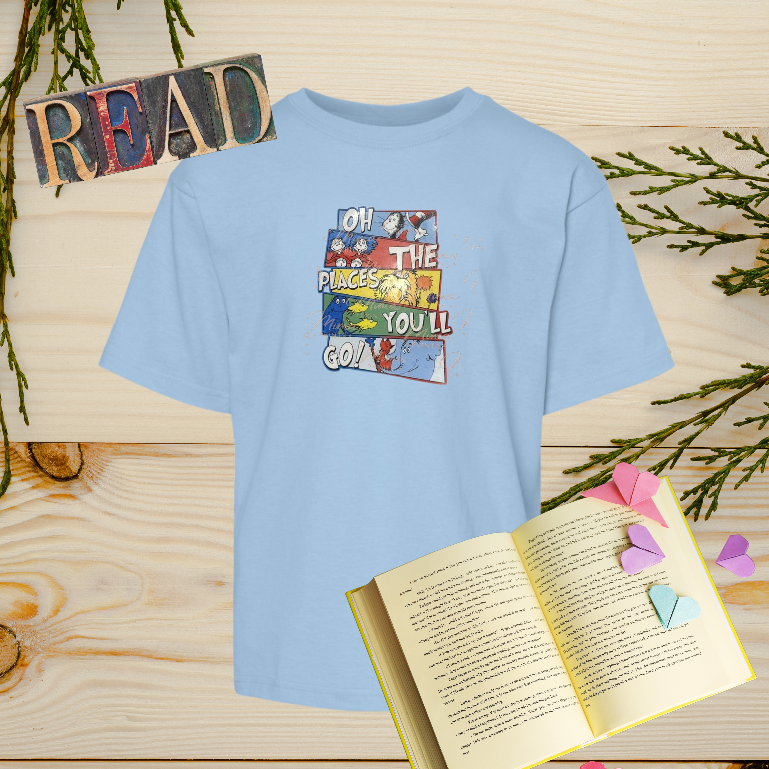 Oh The Places Blocks