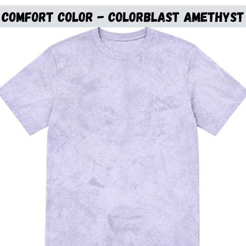 Adult Blank Comfort Colors Short Sleeve Tee — Colorblast