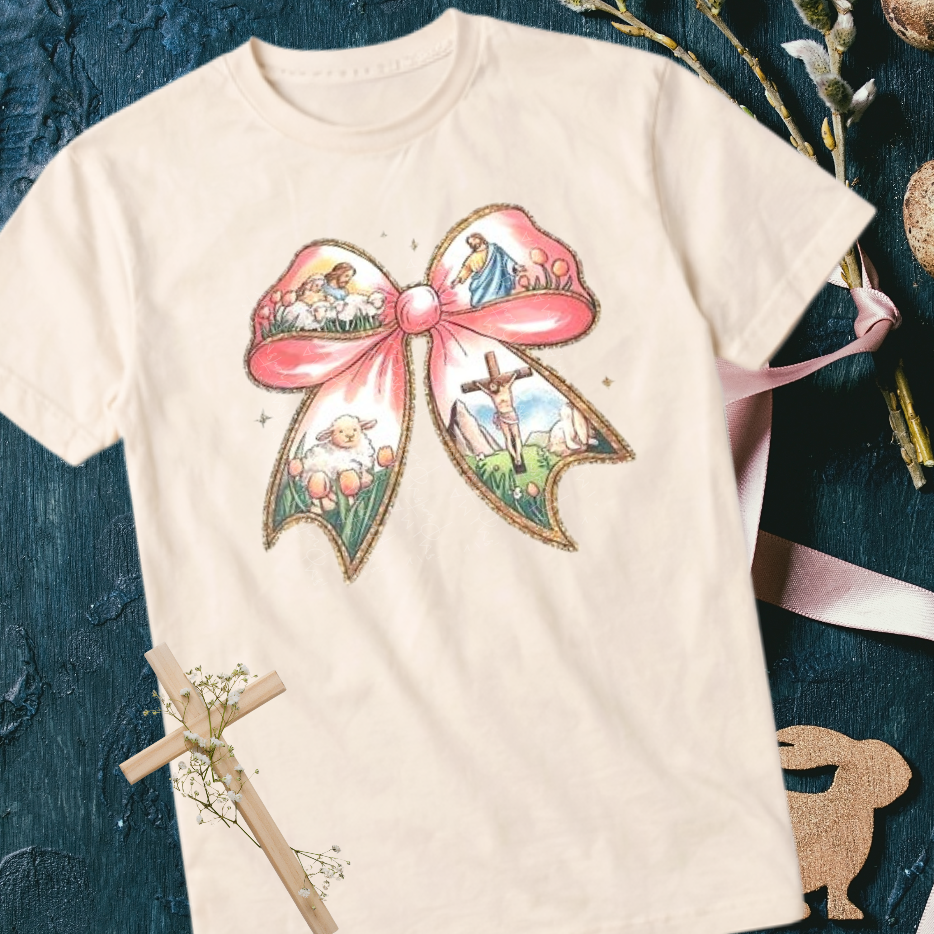 Floral Bow Easter