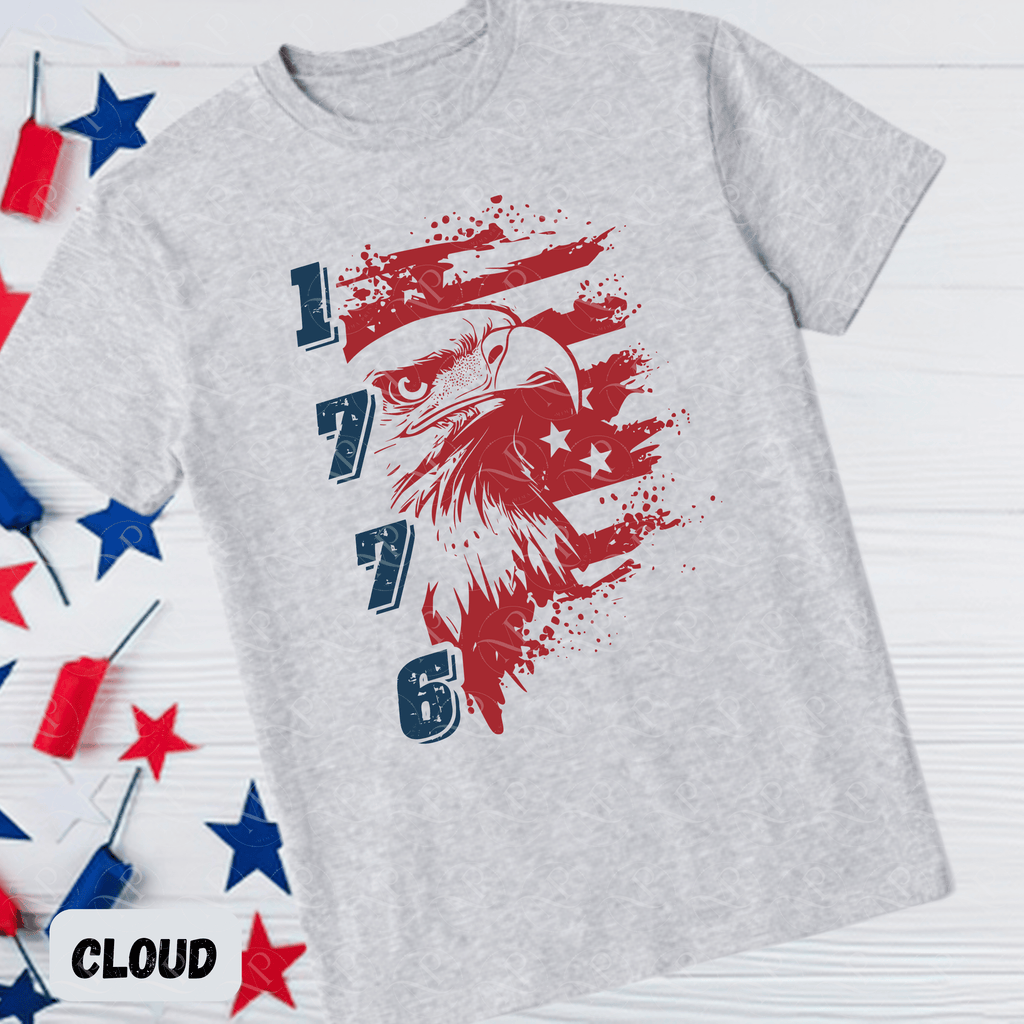 Vintage 1776 Eagle Flag