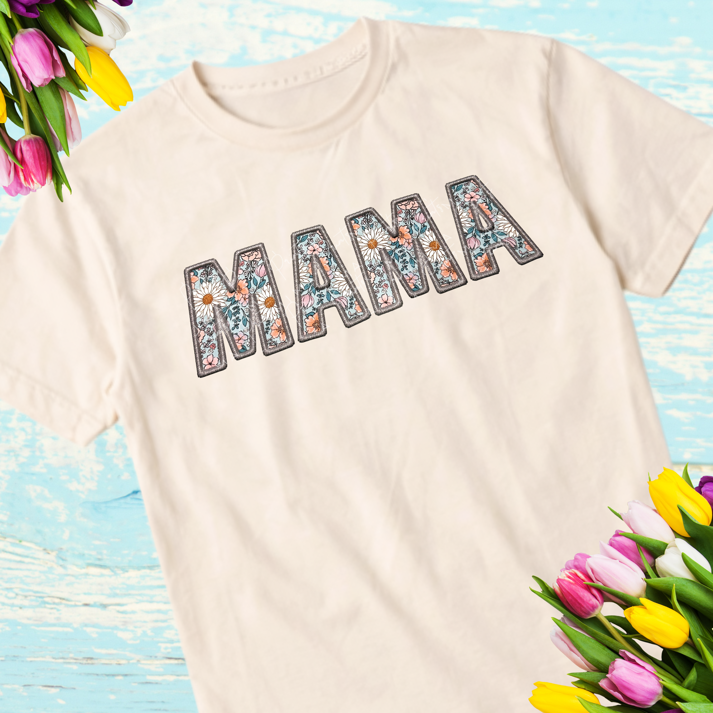 Mama Faux Embroider