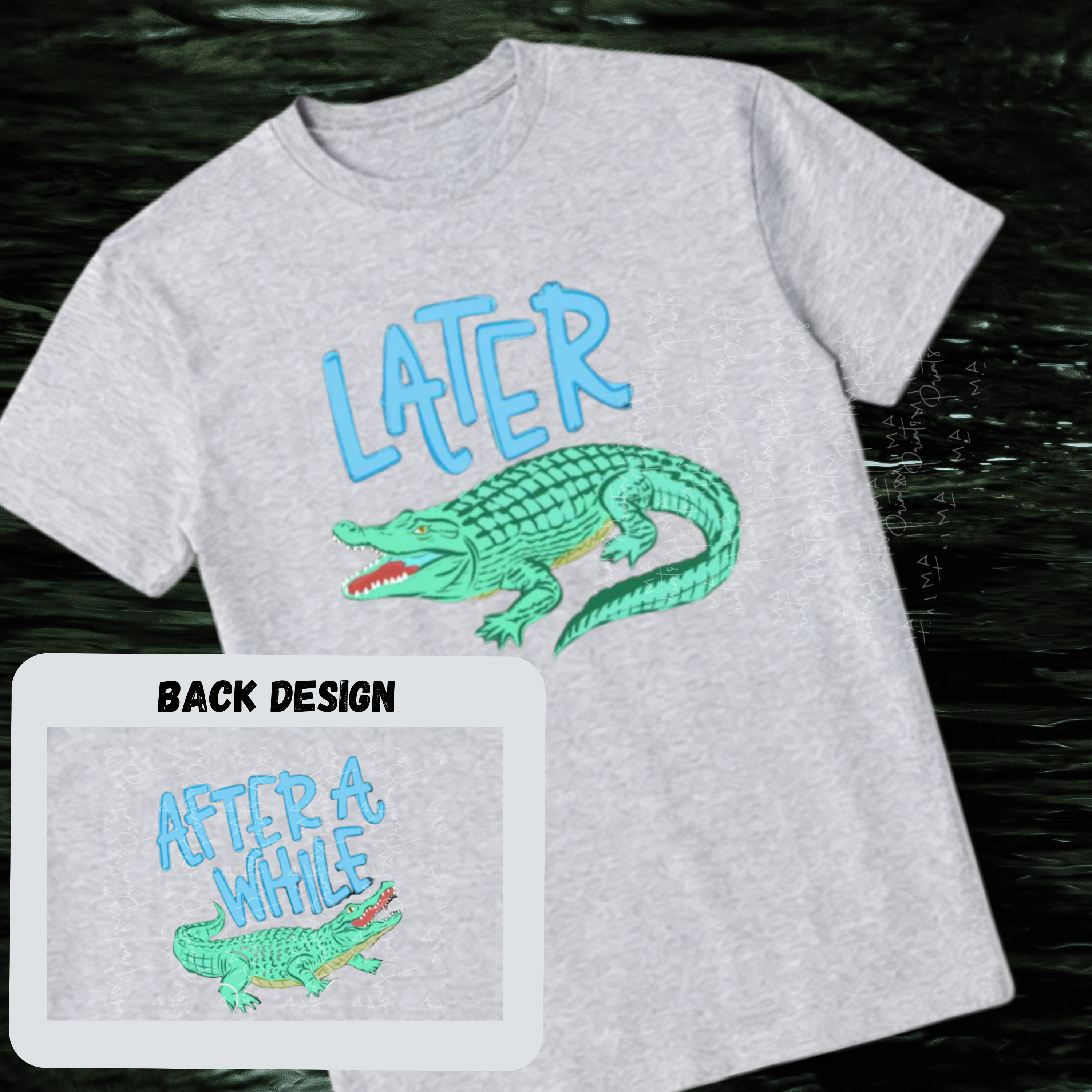 Later Gator After While in Blue