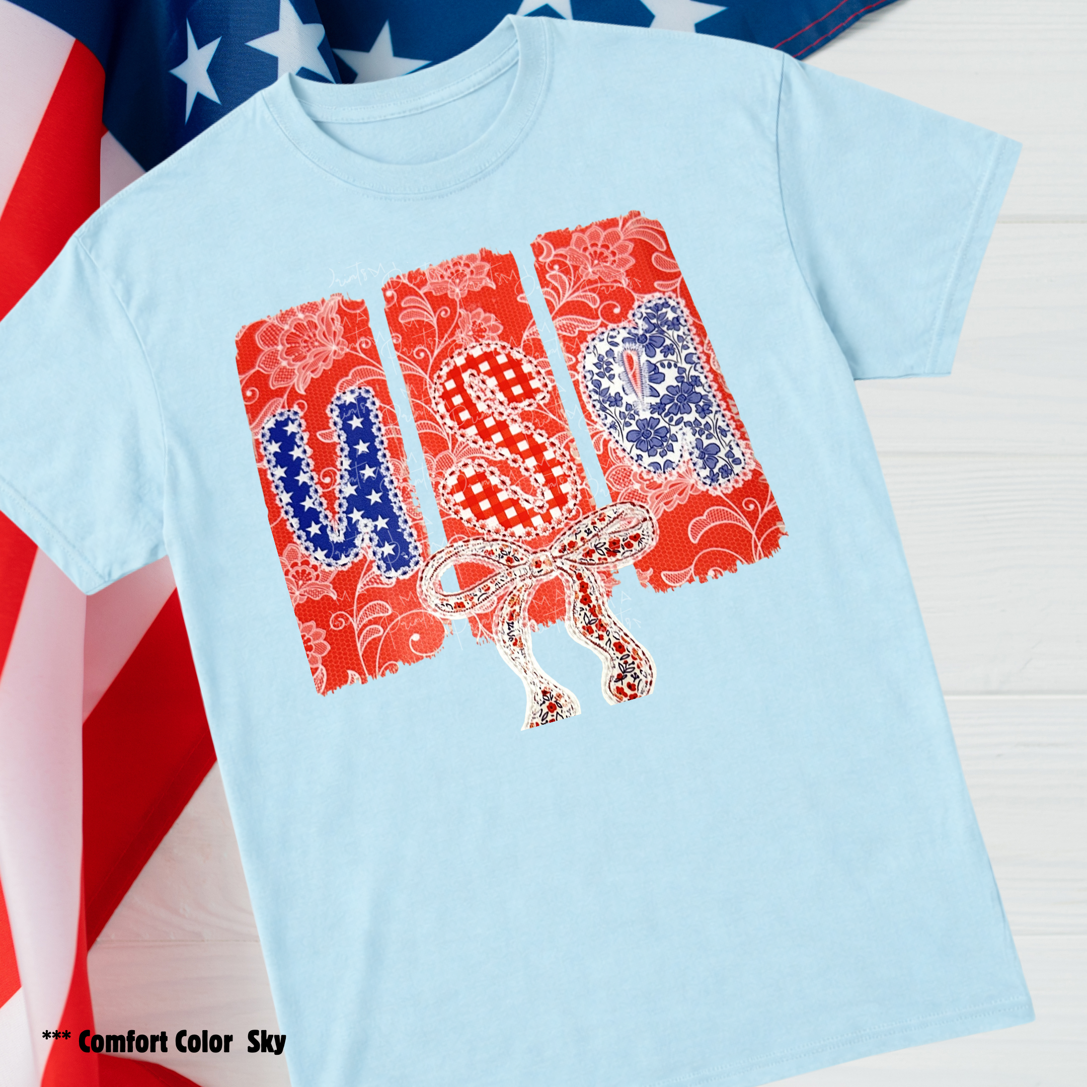 USA Faux Lace