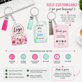 Metal Keychain, Payment QR Code Keychain