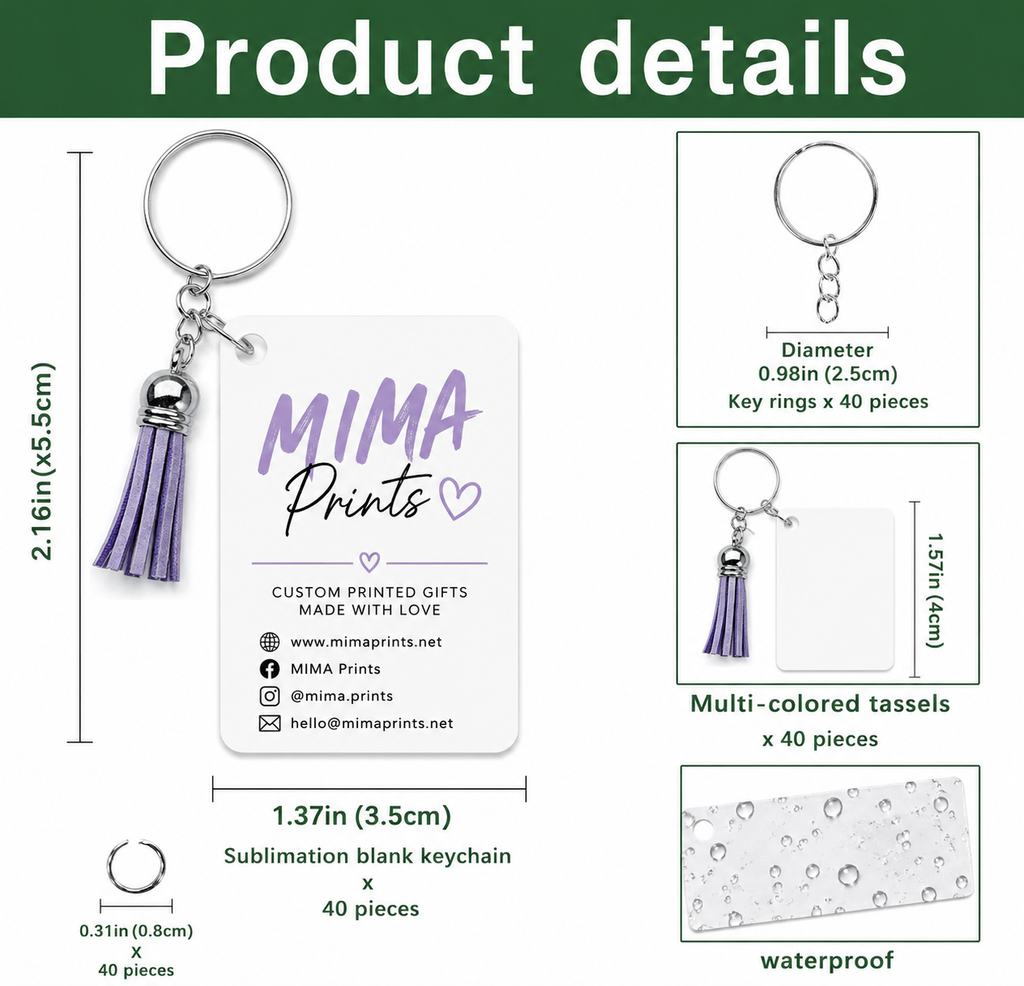 Metal Keychain, Payment QR Code Keychain