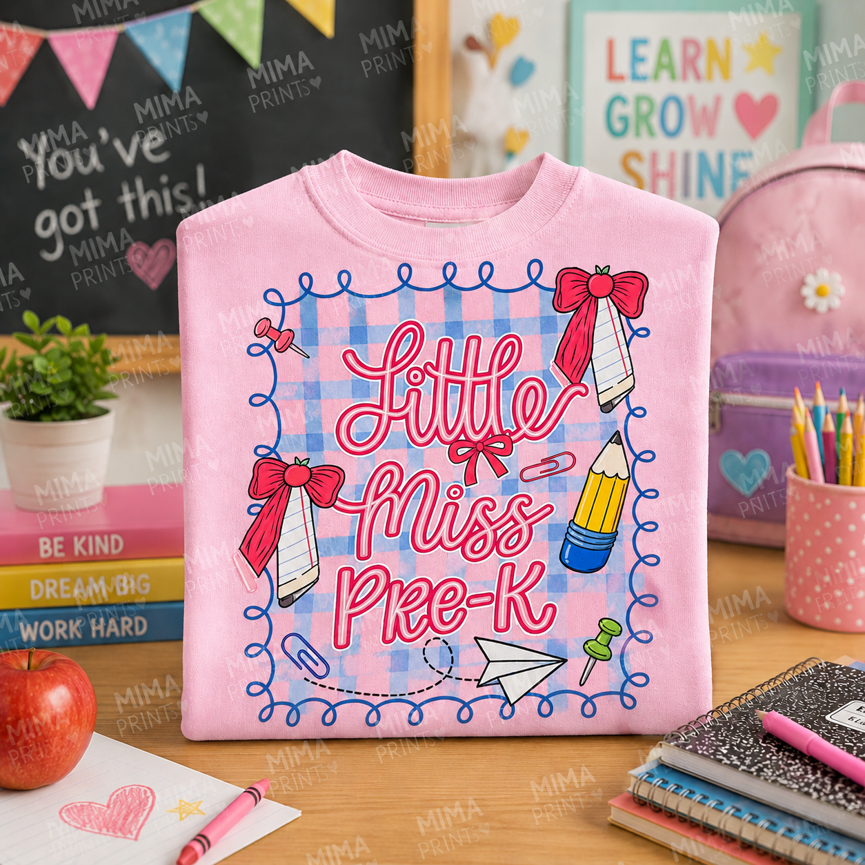 Gingham Hello Miss Grade