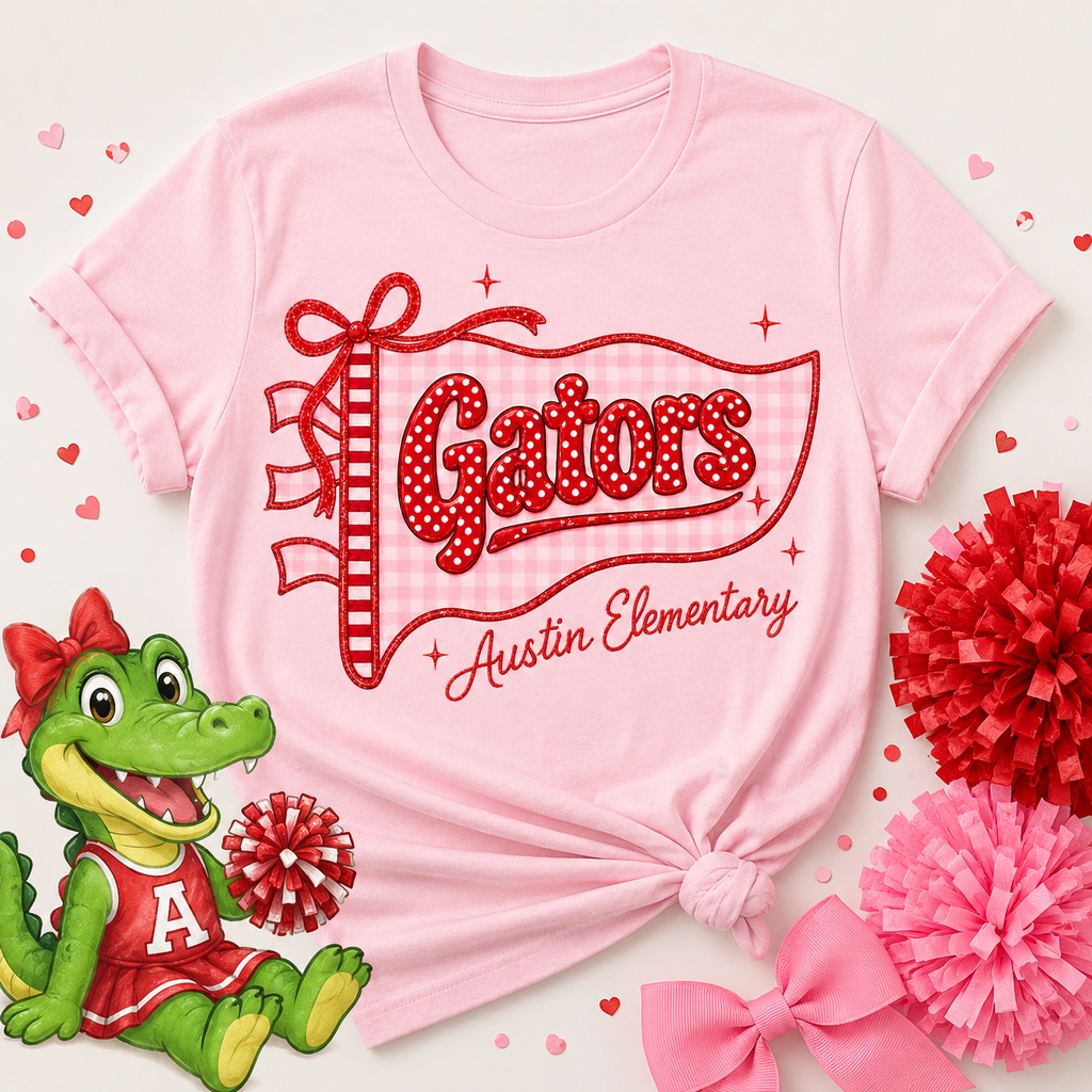 Mascot Pennant Pink