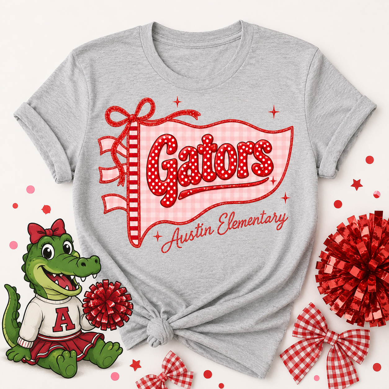 Mascot Pennant Pink