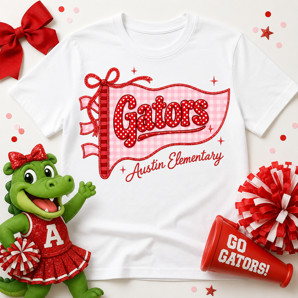 Mascot Pennant Pink