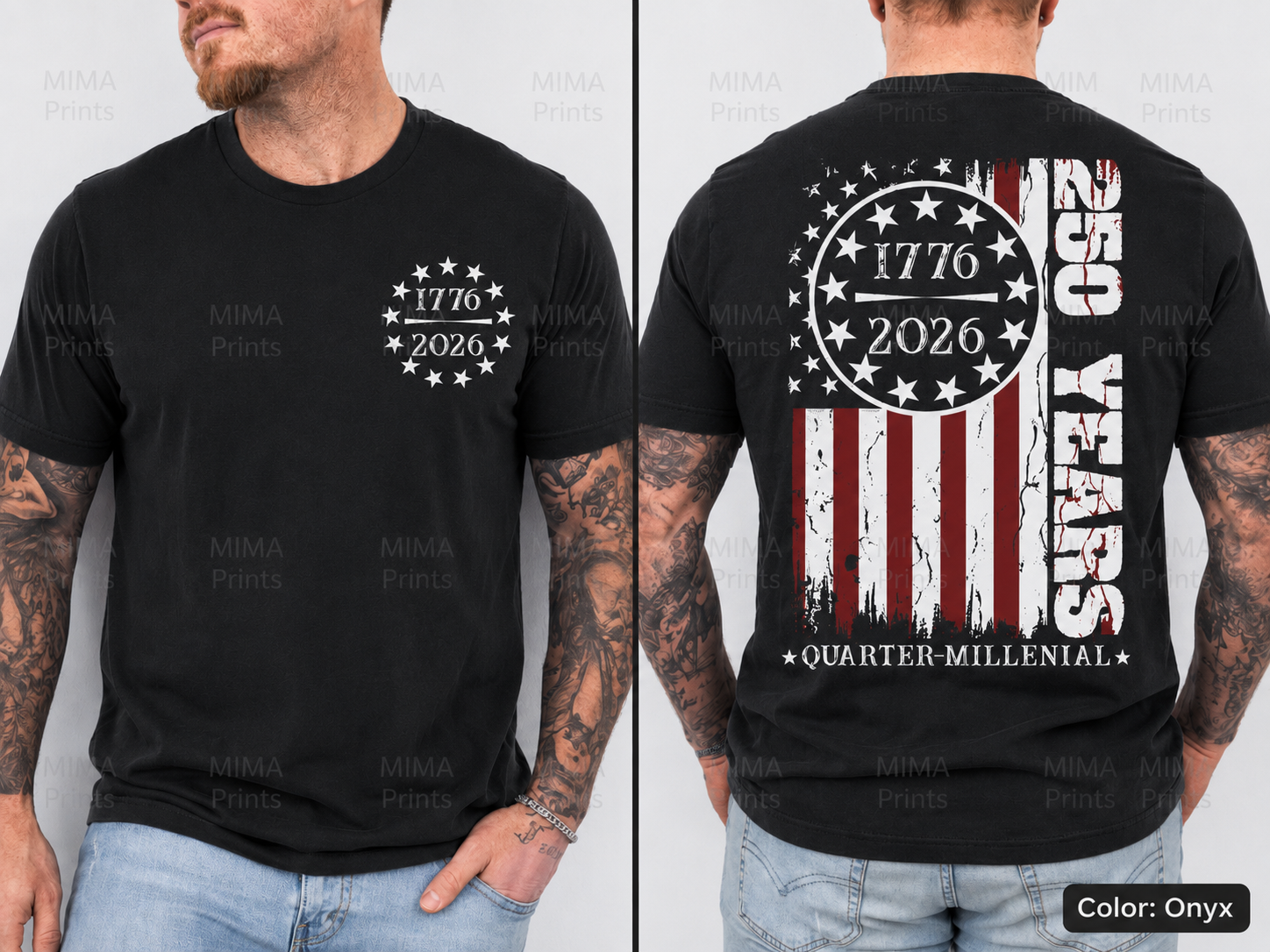 250 Years Front and Back