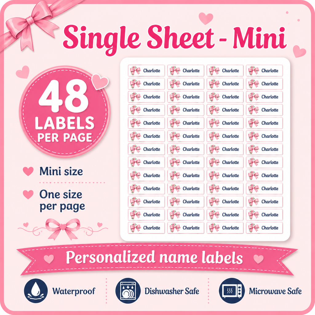 Back to School Labels/Stickers