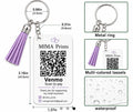 Smart Keychain Tap + QR Code