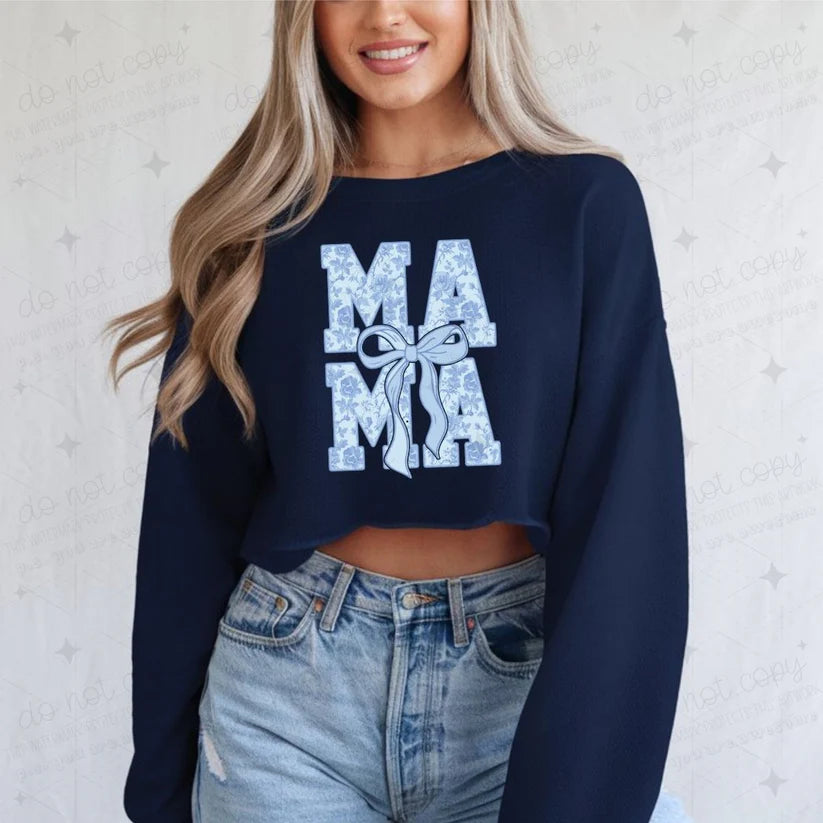 Mama Floral Blue