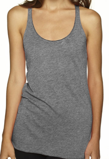 Blank Women's Triblend Racerback Tank