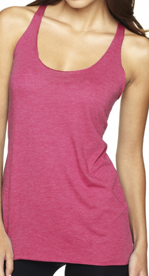 Blank Women's Triblend Racerback Tank