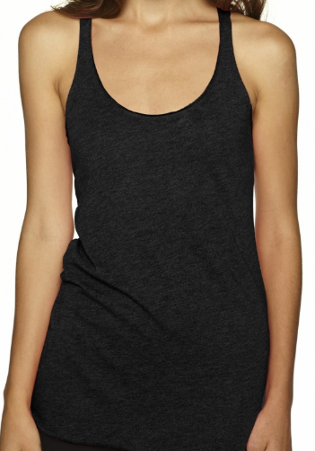 Blank Women's Triblend Racerback Tank