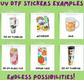 Custom UV Stickers
