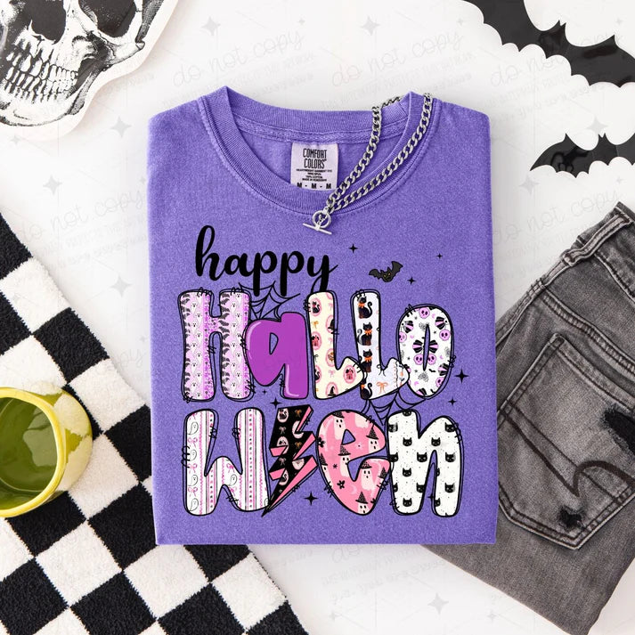 Happy Halloween Faux Patches